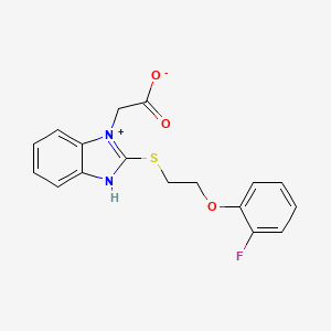 molecular formula C17H15FN2O3S B7762804 CID 2256823 