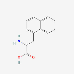 molecular formula C13H13NO2 B7762880 2-Amino-3-(naphthalen-1-yl)propanoic acid CAS No. 7758-42-1