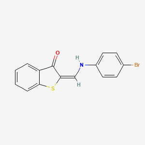 molecular formula C15H10BrNOS B7762888 CID 5765592 