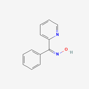 molecular formula C12H10N2O B7762914 Methanone, phenyl-2-pyridinyl-, oxime 