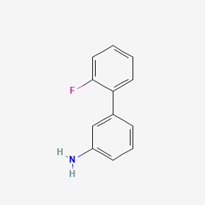 molecular formula C12H10FN B7763135 2'-Fluoro[1,1'-biphenyl]-3-amine 