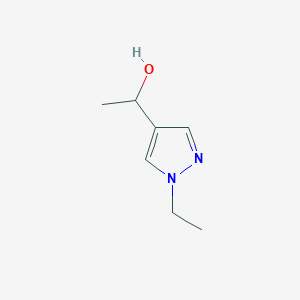 1-(1-ethyl-1H-pyrazol-4-yl)ethanol