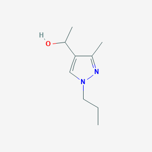 1-(3-methyl-1-propyl-1H-pyrazol-4-yl)ethanol