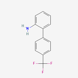 molecular formula C13H10F3N B7763244 4'-(Trifluoromethyl)[1,1'-biphenyl]-2-amine 