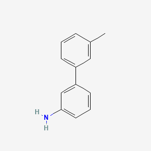 molecular formula C13H13N B7763250 3-(3-甲基苯基)苯胺 