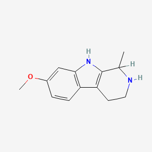 molecular formula C13H16N2O B7763283 Tetrahydroharmine CAS No. 486-93-1