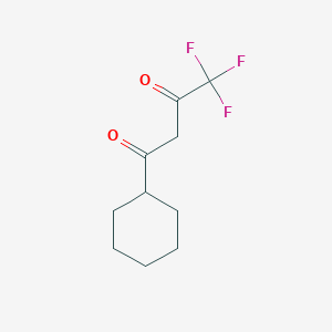 B7763289 1-Cyclohexyl-4,4,4-trifluoro-butane-1,3-dione CAS No. 67015-16-1