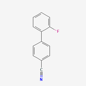 molecular formula C13H8FN B7763319 2'-Fluoro-[1,1'-biphenyl]-4-carbonitrile 