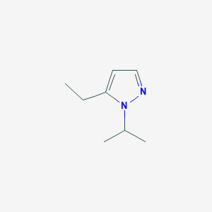 molecular formula C8H14N2 B7763405 5-ethyl-1-isopropyl-1H-pyrazole 