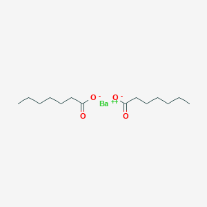 molecular formula C14H26BaO4 B077635 Barium enanthate CAS No. 13101-62-7