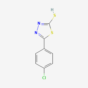 molecular formula C8H5ClN2S2 B7763528 CID 282945 