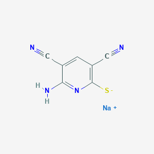 molecular formula C7H3N4NaS B7763538 CID 13739237 