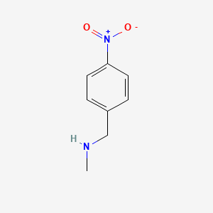 molecular formula C8H10N2O2 B7763555 N-methyl-1-(4-nitrophenyl)methanamine 