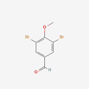 molecular formula C8H6Br2O2 B7763653 3,5-Dibromo-4-methoxybenzaldehyde CAS No. 5844-80-4