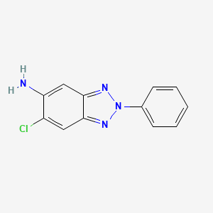 6-chloro-2-phenyl-2H-benzotriazol-5-amine