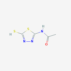 molecular formula C4H5N3OS2 B7763763 CID 98302 