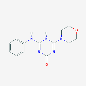 molecular formula C13H15N5O2 B7763825 CID 683542 