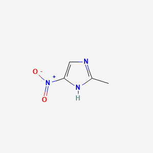 molecular formula C4H5N3O2 B7763840 2-Methyl-5-nitroimidazole CAS No. 100215-29-0