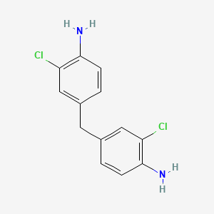 molecular formula C13H12Cl2N2 B7763874 4,4'-Methylenebis(2-chloroaniline) CAS No. 27342-75-2