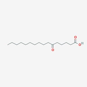 molecular formula C16H30O3 B7763886 6-oxohexadecanoic Acid 