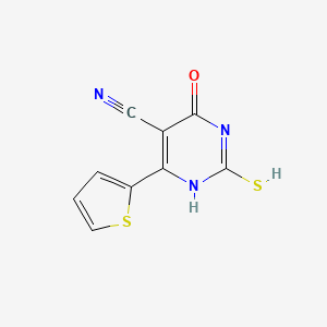molecular formula C9H5N3OS2 B7763934 CID 573700 