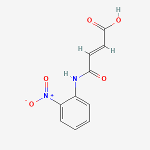 molecular formula C10H8N2O5 B7763969 4-((2-Nitrophenyl)amino)-4-oxo-2-butenoic acid CAS No. 36847-89-9