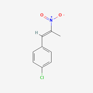 molecular formula C9H8ClNO2 B7763991 1-(4-Chlorophenyl)-2-nitropropene CAS No. 710-20-3