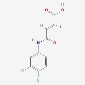 molecular formula C10H7Cl2NO3 B7763998 (2E)-4-[(3,4-dichlorophenyl)amino]-4-oxobut-2-enoic acid CAS No. 929697-62-1