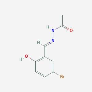N'-(5-bromo-2-hydroxybenzylidene)acetohydrazide