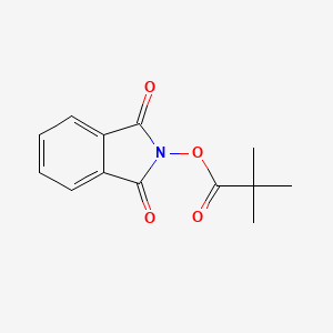 molecular formula C13H13NO4 B7764052 1,3-Dioxoisoindolin-2-yl pivalate CAS No. 84379-72-6