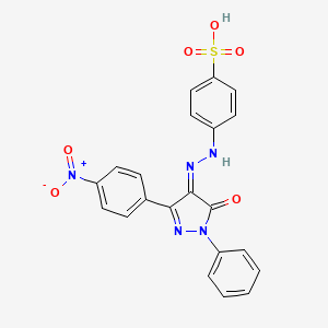 molecular formula C21H15N5O6S B7764175 CID 6380590 