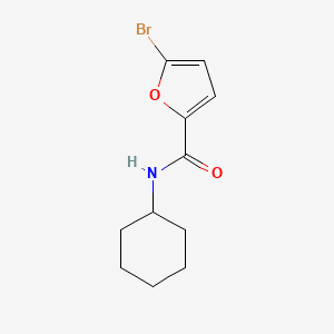 molecular formula C11H14BrNO2 B7764200 5-Bromo-N-cyclohexyl-2-furamide CAS No. 5245-88-5