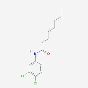 molecular formula C14H19Cl2NO B7764201 N-(3,4-dichlorophenyl)octanamide CAS No. 730-25-6