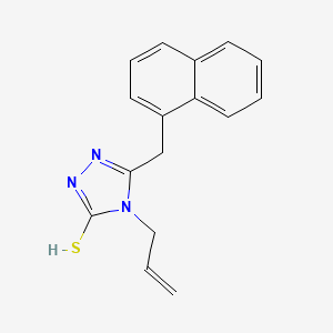 molecular formula C16H15N3S B7764252 CID 624564 