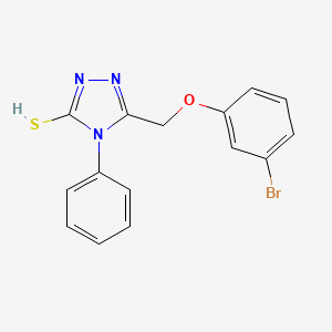 molecular formula C15H12BrN3OS B7764272 CID 605337 