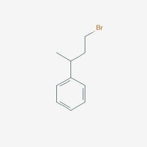 molecular formula C10H13Br B7764279 (4-Bromobutan-2-yl)benzene 