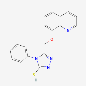molecular formula C18H14N4OS B7764326 CID 335577 