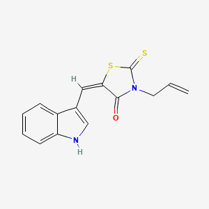 molecular formula C15H12N2OS2 B7764346 CID 5452657 