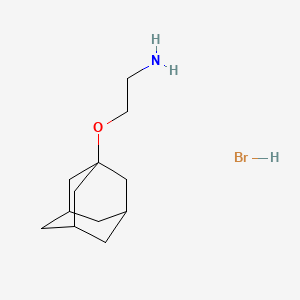molecular formula C12H22BrNO B7764410 [2-(1-Adamantyloxy)ethyl]amine hydrobromide 