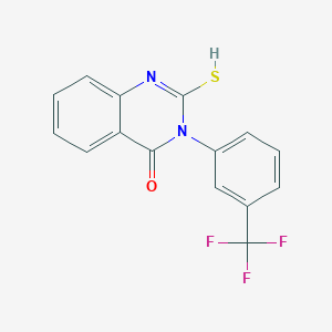 molecular formula C15H9F3N2OS B7764523 CID 308416 