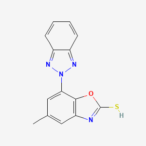 molecular formula C14H10N4OS B7764598 CID 624695 