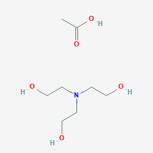 molecular formula C8H19NO5 B077646 Triethanolamine acetate CAS No. 14806-72-5
