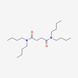 molecular formula C20H40N2O2 B7764672 N,N,N',N'-四丁基丁二酰胺 CAS No. 14288-17-6