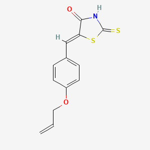 (5Z)-5-[4-(prop-2-en-1-yloxy)benzylidene]-2-sulfanyl-1,3-thiazol-4(5H)-one