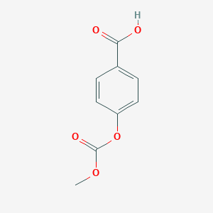 B077649 4-[(Methoxycarbonyl)oxy]benzoic acid CAS No. 14180-11-1