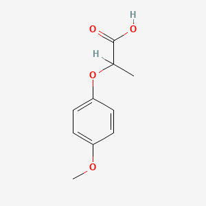 molecular formula C10H12O4 B7764946 2-(4-Methoxyphenoxy)propanoic acid CAS No. 4276-74-8