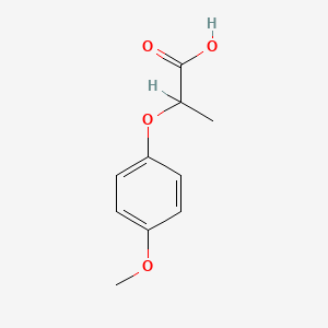 molecular formula C10H12O4 B7764946 2-(4-甲氧基苯氧基)丙酸 CAS No. 4276-74-8