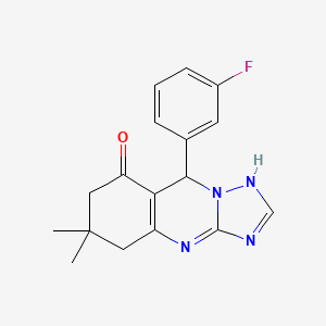 molecular formula C17H17FN4O B7764992 CID 16957287 