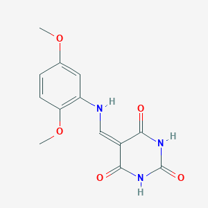molecular formula C13H13N3O5 B7765056 CID 5772018 