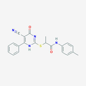 molecular formula C21H18N4O2S B7765114 CID 4025432 